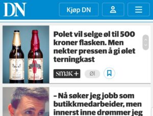 drømmer om øl